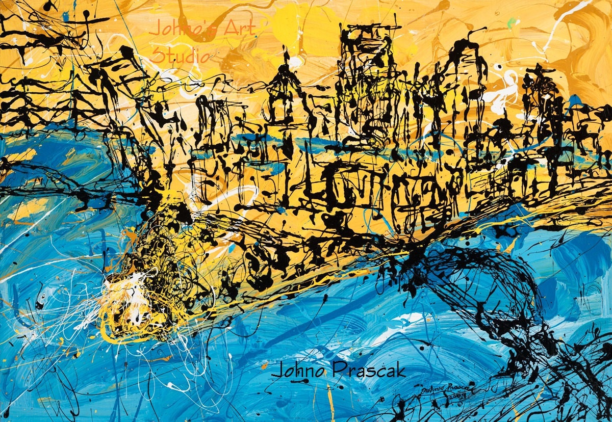 Modern art Pittsburgh wall art Black and White Pittsburgh Pittsburgh