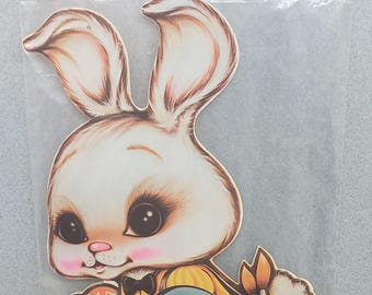 Vintage Beistle 1981 NEW old stock Easter 2-jointed 16-inch Bunnies