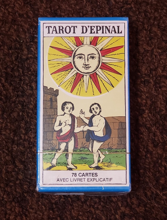 Vintage 1979 NEW old stock The Epinal Tarot deck France Grimaud Cartomancie