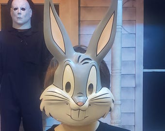 Vintage 1994 NEW old stock Warner Brothers Looney Tunes Bugs Bunny Mask READ DESCRIPTION