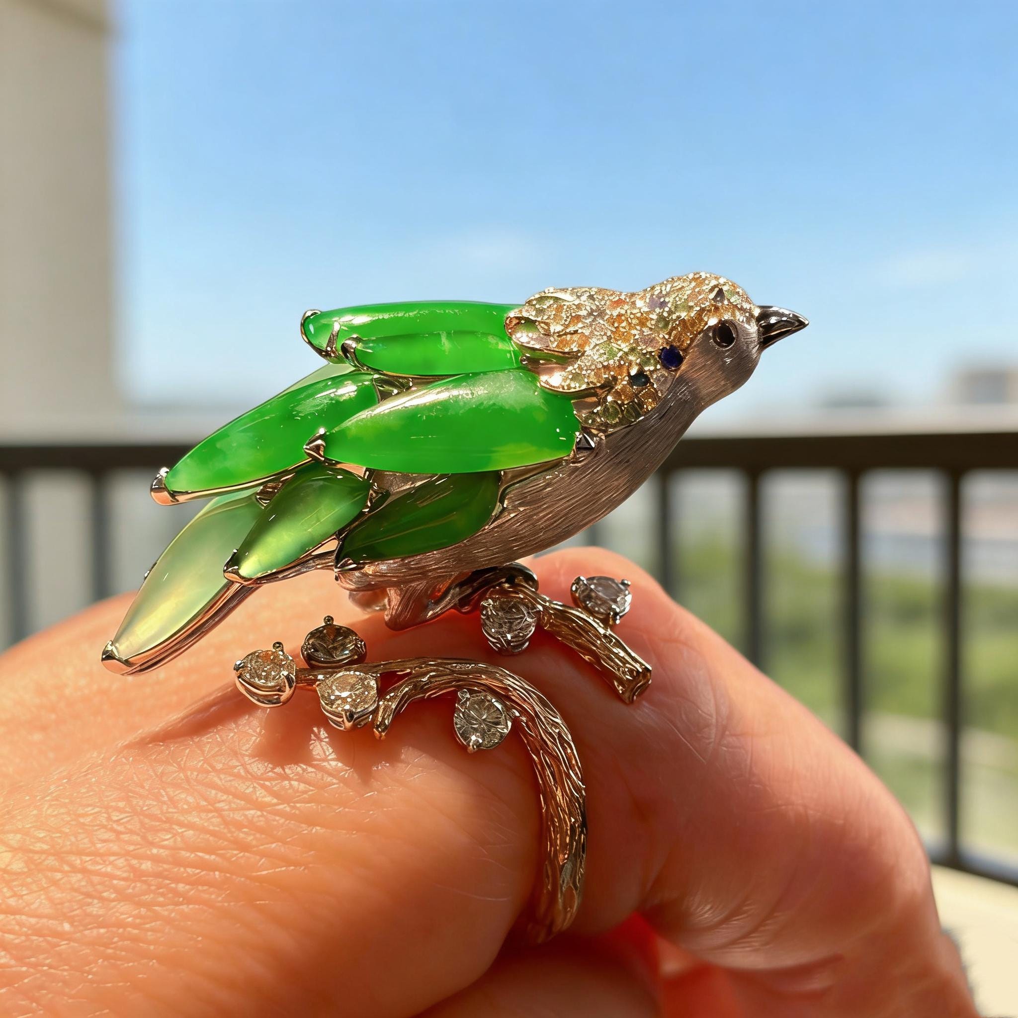Bird ring - Etsy 日本