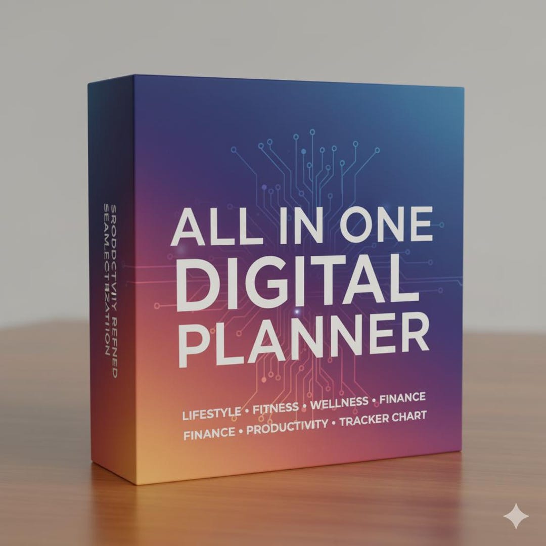The All-in-one Digital Planner: Lifestyle, Finance, Wellness ...