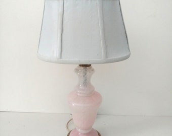 Merano Glass Table/Budoir Lamp