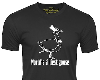 World's Silliest Goose funny T-Shirt humor tee gift silly goose tshirt