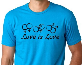 Love is Love  Equal rights, Equal love, Support Equality T-shirt gay marriage gender equality gift
