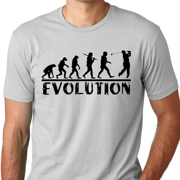 Golf Evolution funny T shirt golfer Humor Golf player gifts funny golf players shirt Golf evolution shirts Gifts for golfers Gifts for men