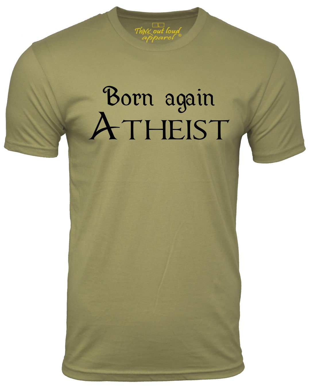 Born Again Atheist Funny Atheism T-shirt Free Thinker Humor Tee - Etsy