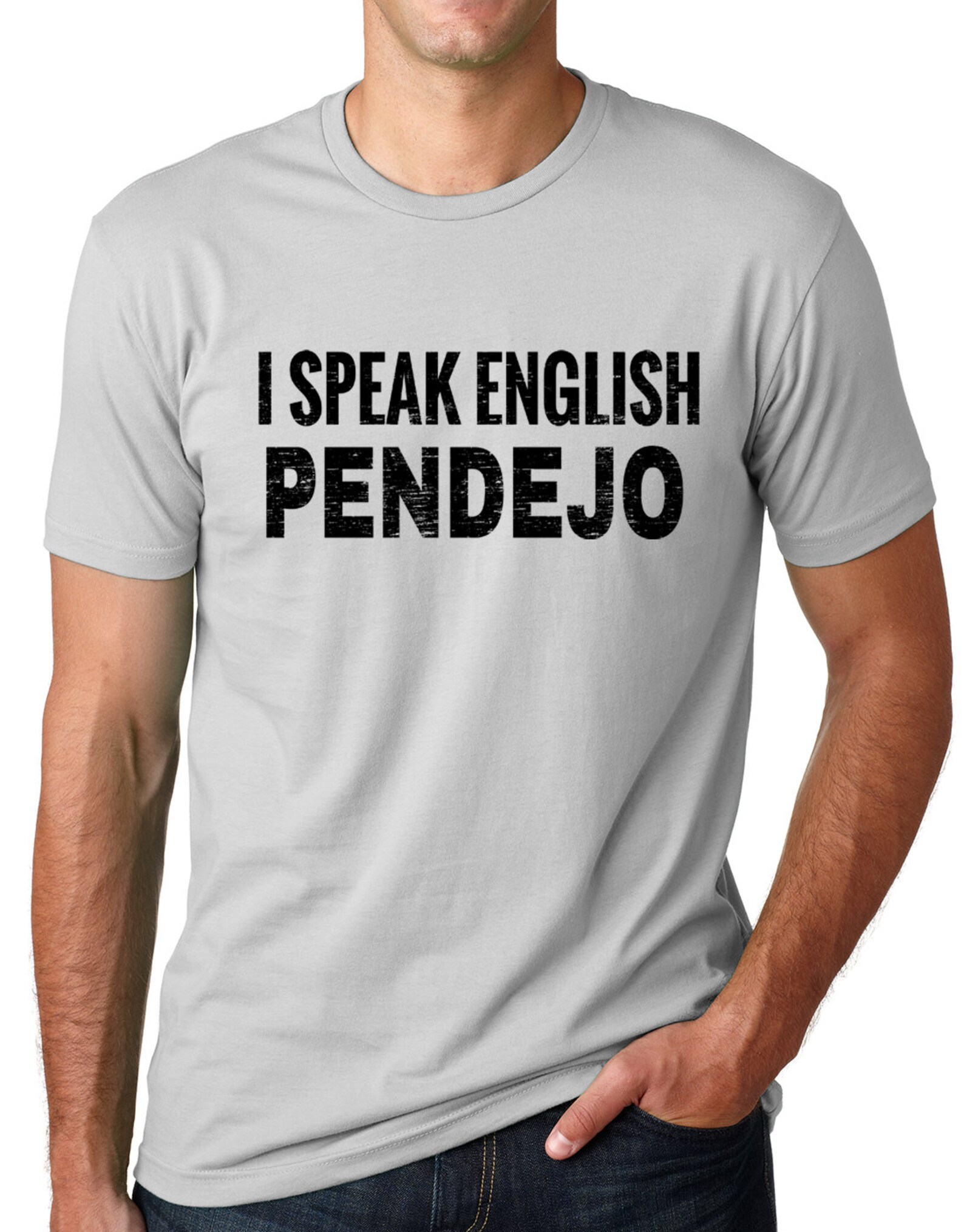 I Speak English Pendejo Funny T Shirt Spanish Humor Tee Etsy