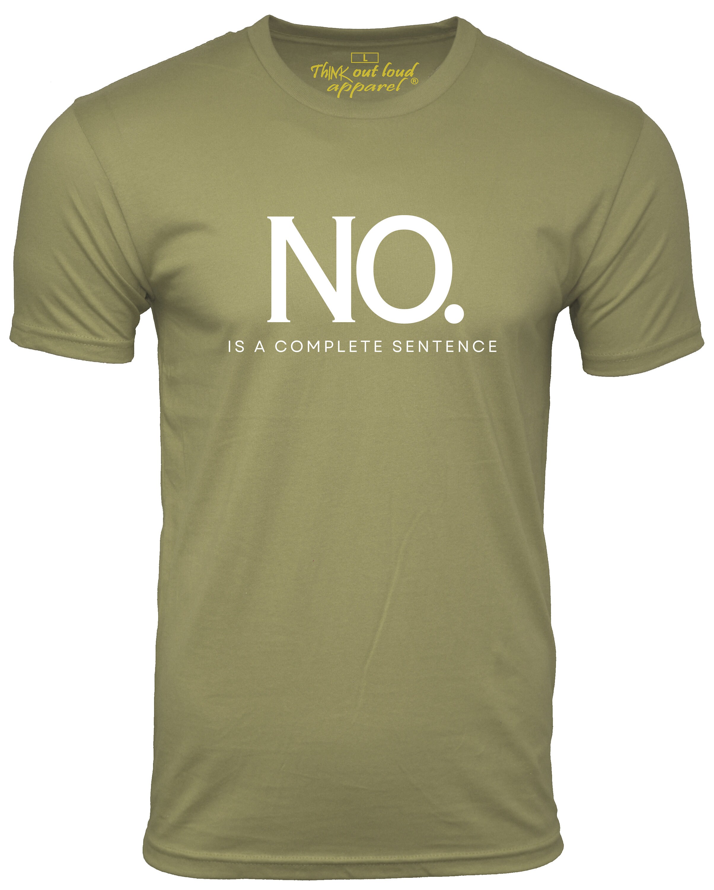 No is A Complete Sentence T Shirt Awareness - Etsy