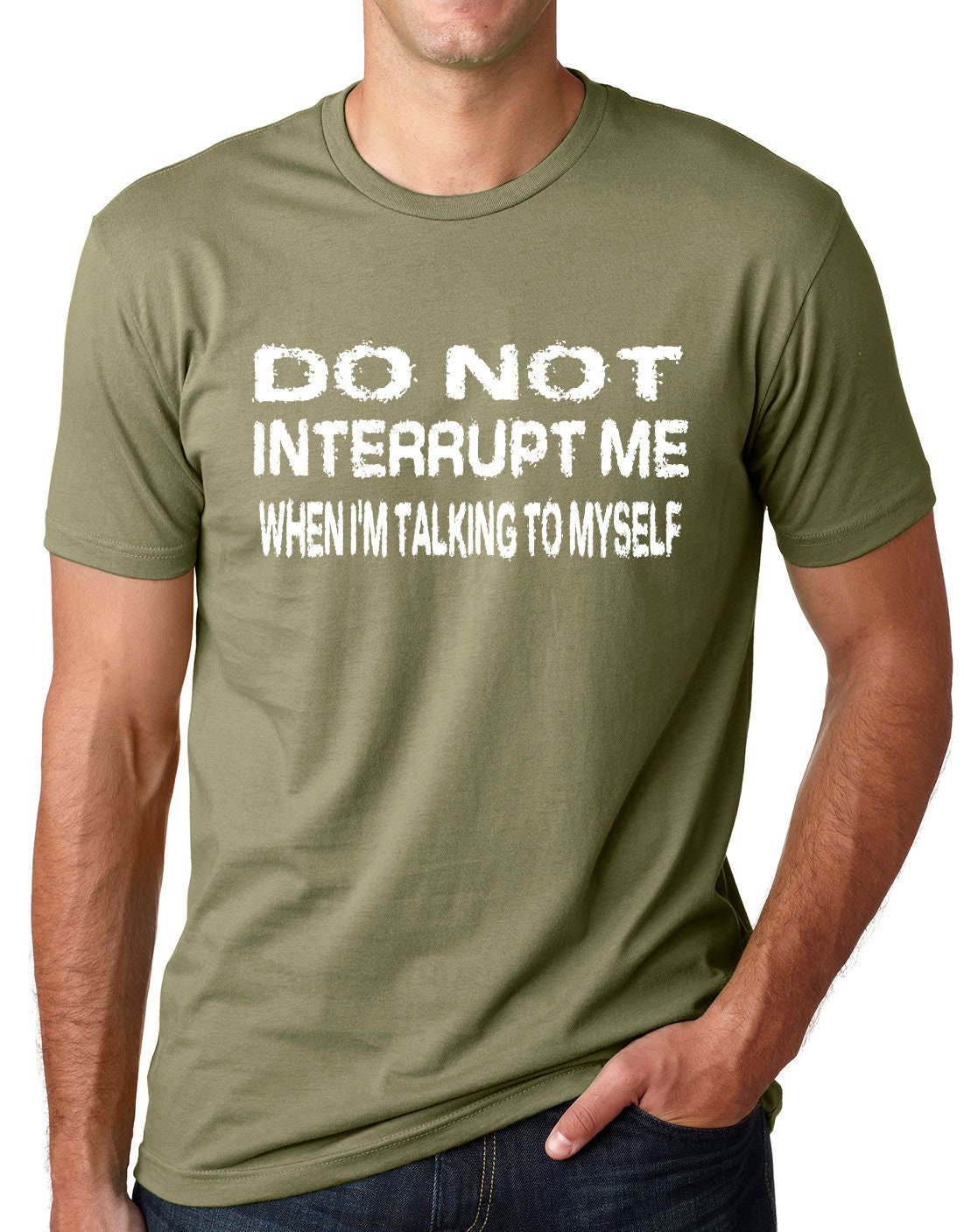 Do Not Interrupt Me When I'm Talking to Myself Funny T | Etsy