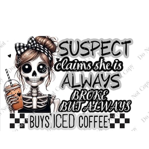 Suspect claims she is broke but always buys iced coffee PNG