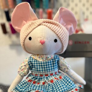 Handmade Fabric Mouse – Animal Collection