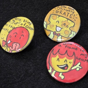 Custom object shows plastic badges