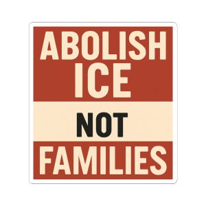 Anti ICE Stickers, Protest Movement Decals, Political Activist Accessories, Laptop Decals, Vinyl Bumper Stickers, Rebel Sticker Pack