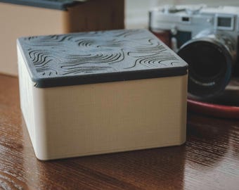 Film Storage box with magnetic closure - Full