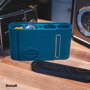 Travel Film Canister with dark slide holder for 4 rolls of 120mm film Denali