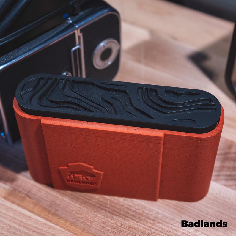 Travel Film Canister with dark slide holder for 4 rolls of 120mm film image 4