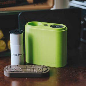 Envase de película de viaje para 2 rollos de película de 120 mm - Color personalizado