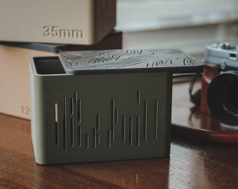 Film Storage box with magnetic closure - Slim