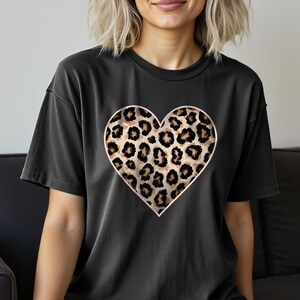 【YEGG】 Leopard heart Tee Leopard Heart Tee | Love & Grace Boutique