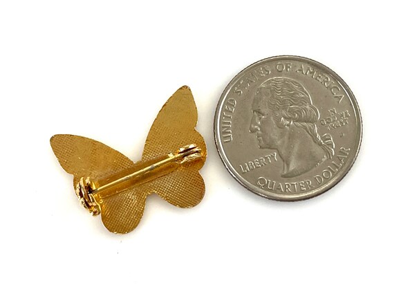 Vintage Butterfly Brooch for Women, 60s Costume J… - image 3