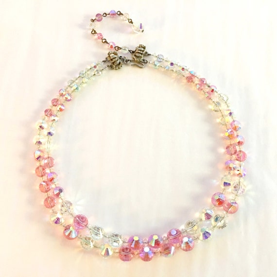 60s Hobé Crystal Necklace for Women, Vintage Cost… - image 2