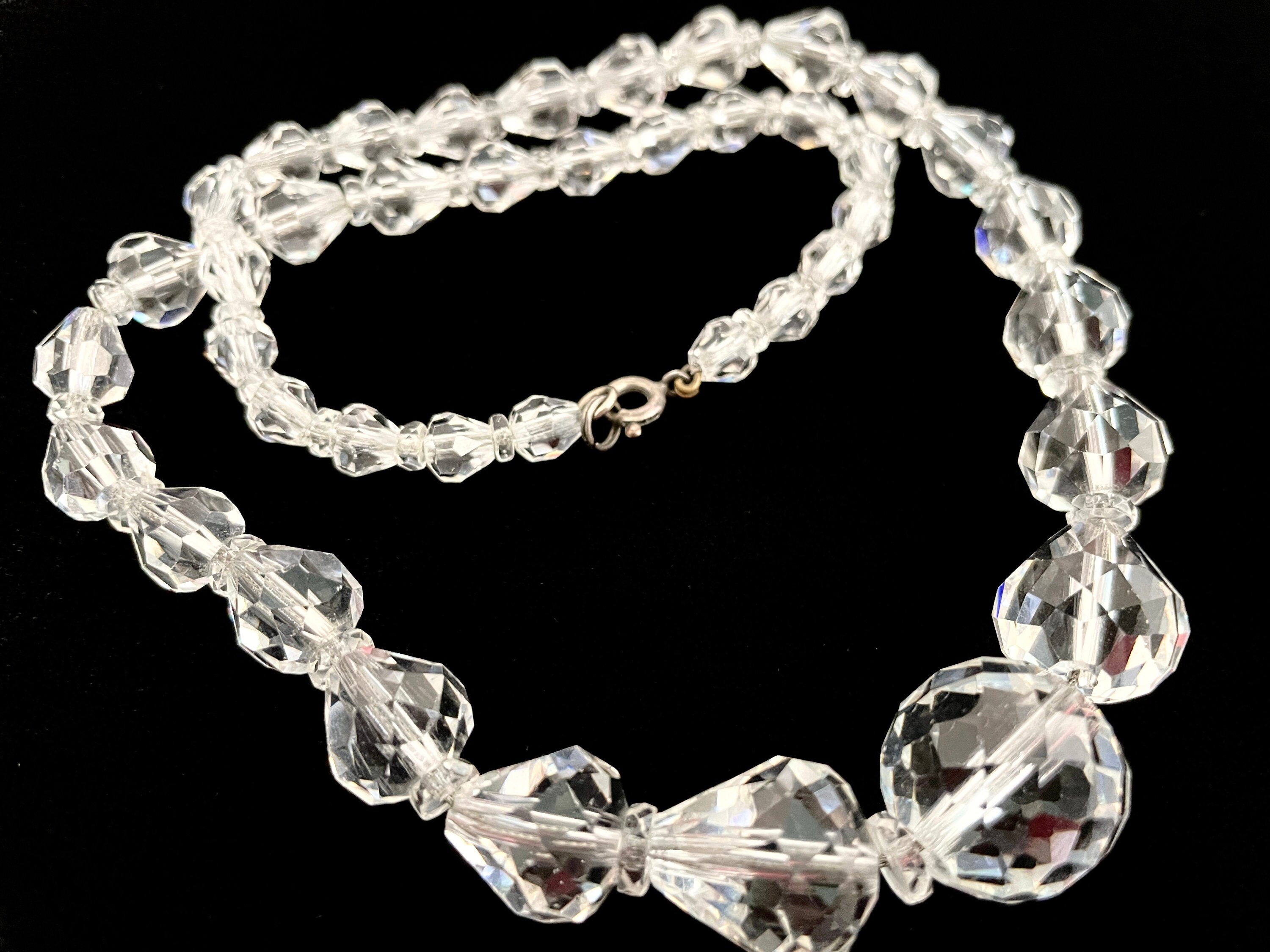 Antique Crystal Necklace for Women Early 1900s Costume Etsy