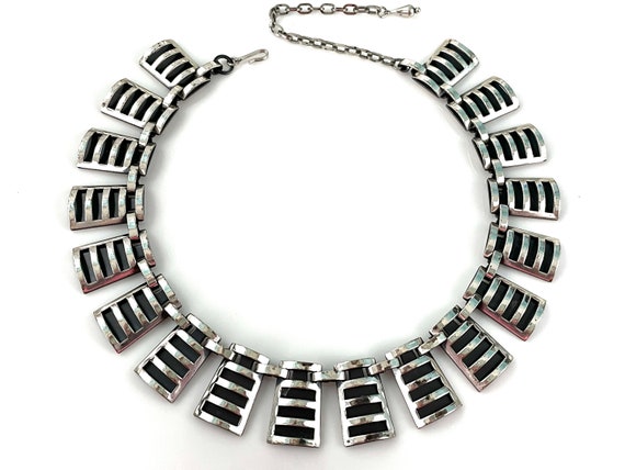 50s Modernist Jewelry Set for Women, Adjustable V… - image 2