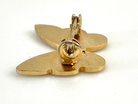 Vintage Butterfly Brooch for Women, 60s Costume J… - image 2