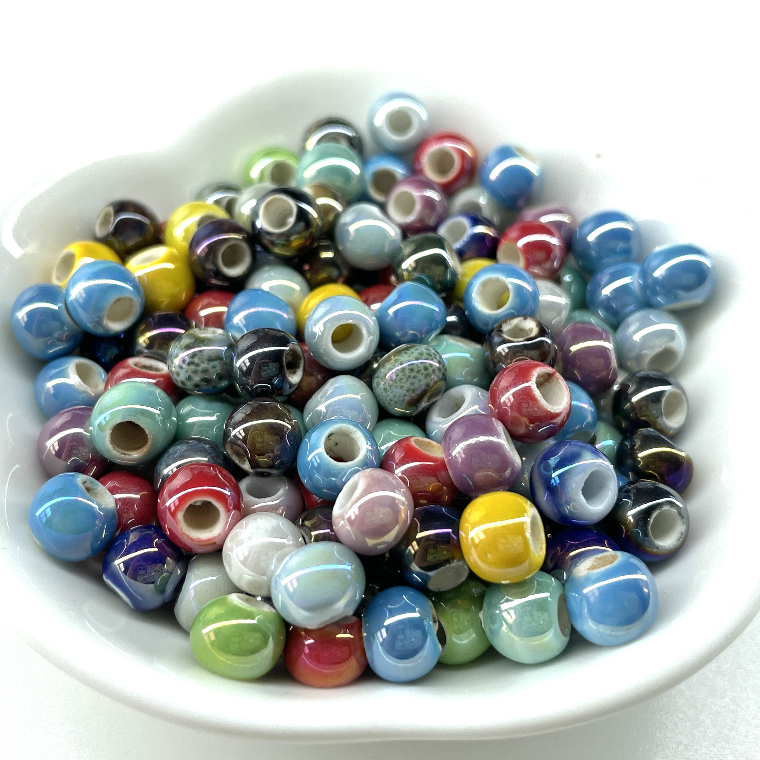 Ceramic Macrame Beads for DIY Jewelry Making - Dearbeads