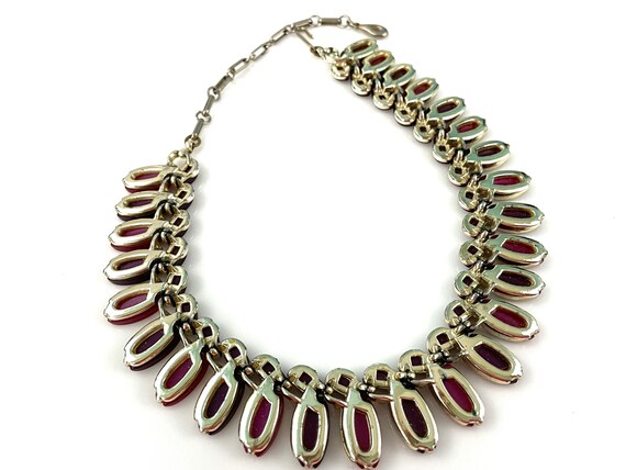 60s Pink & Purple Lucite Necklace for Women, Vint… - image 5