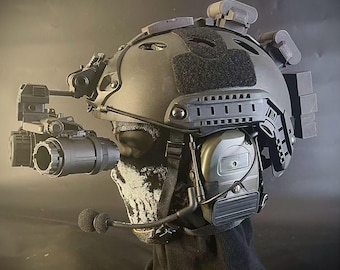 Cosplay/Airsoft Keegan Style Tactical Helmet Set