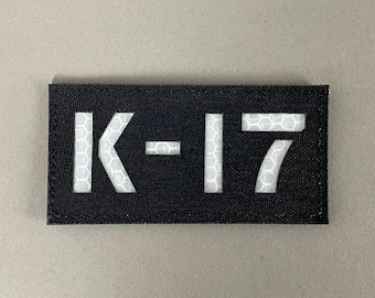 Rufzeichen 'K-17 'Moral Patch der Shadow Company