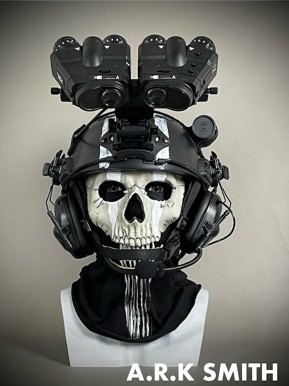 コスプレ/エアソフト ゴースト ナイトウォー タクティカルヘルメット +