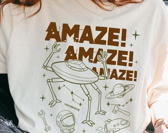 Vintage Rocky Amaze Amaze Amaze Comfort Colors T-Shirt: Project Hail Mary Booklover Tee