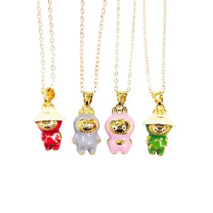 Little Monsters Inspired Necklaces (Labubu Character Necklaces)