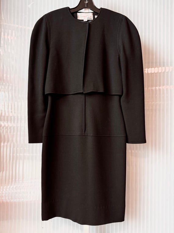 Oscar de la Renta, 1990s Black Oscar de la Renta Dress