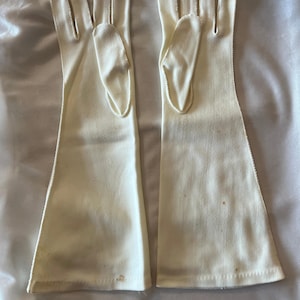 Guantes de algodón blanco