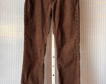 1980s Levis Western Brown Corduroy Pants