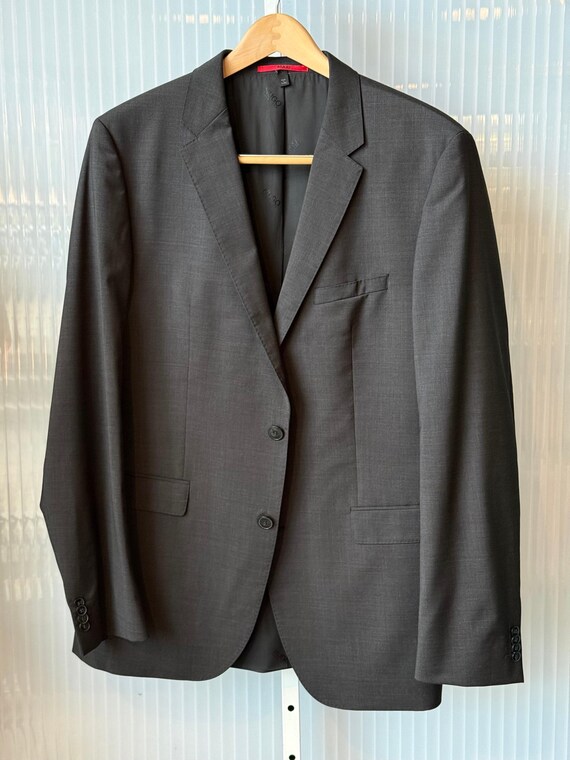 Dark Grey Hugo Hugo Boss Blazer