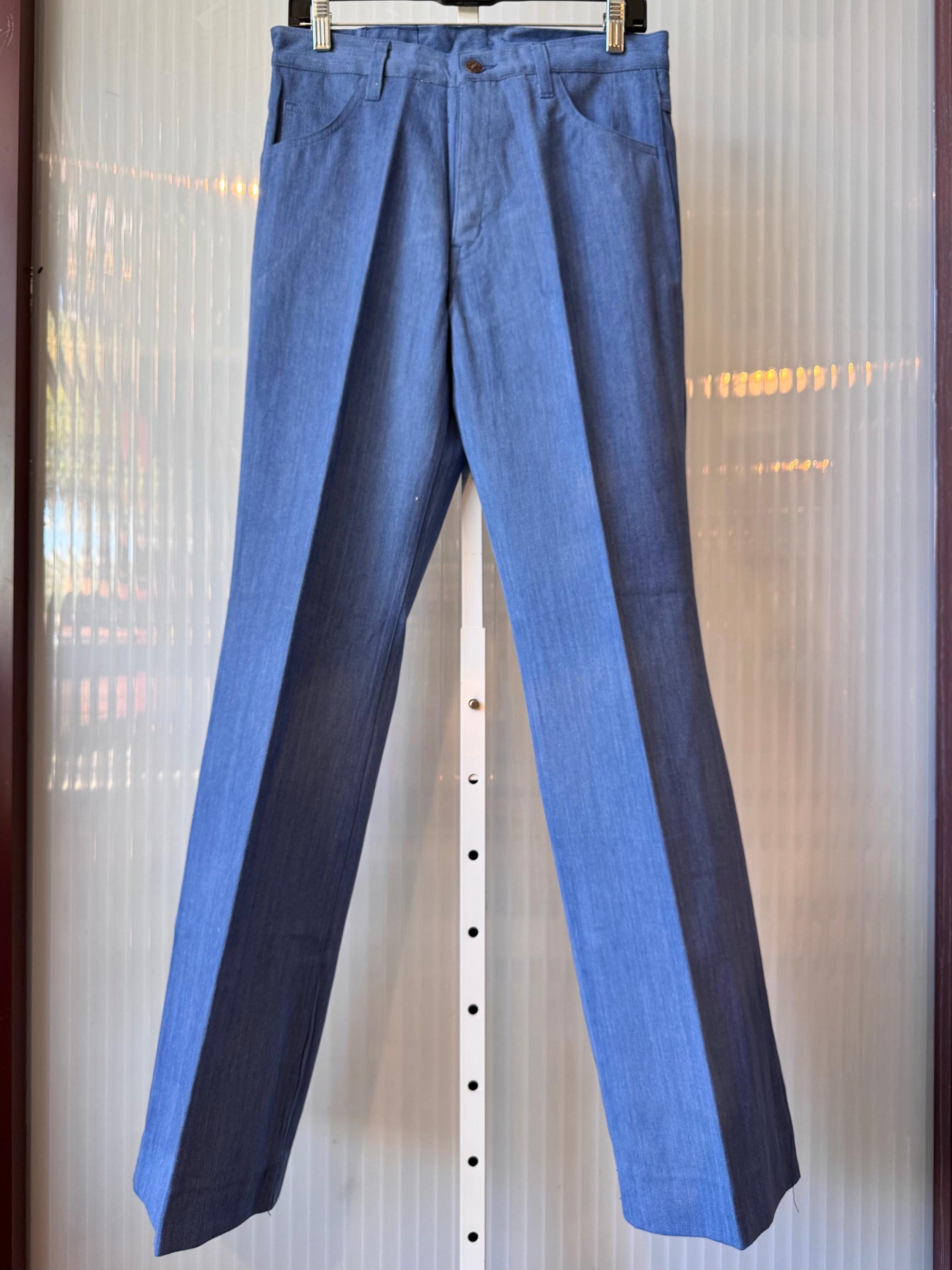 Chambray Trousers - Etsy
