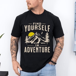 Outdoors Hiking T-Shirt, Gift for Adventurers, Nature Lover Tee, Camping Shirt, Mountain Enthusiast Shirt, Gift For Outdoorsman
