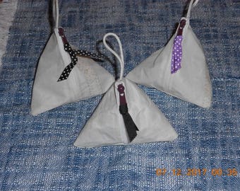 Triangular Pouch made from recycled sail material