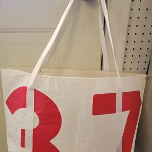 Large Recycled Sail Tote Bag image 3