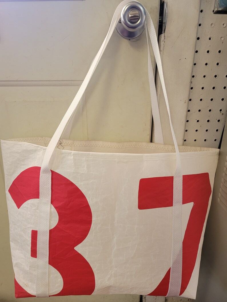 Large Recycled Sail Tote Bag image 3