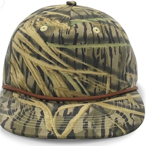 Blank Reed Camo Mossy Oak SnapBack Hat