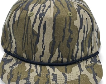 Blank Mossy Oak Bottomland SnapBack Hat