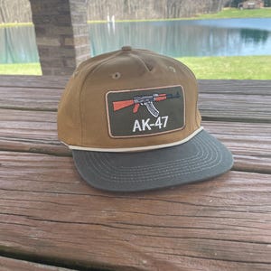 AK-47 Brown SnapBack Hat