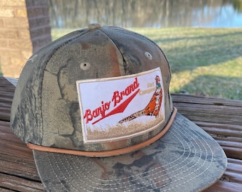 Pheasant Hunting Natural Gear Camo SnapBack Hat