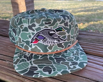 Mallard Duck Jungle Camo SnapBack Hat